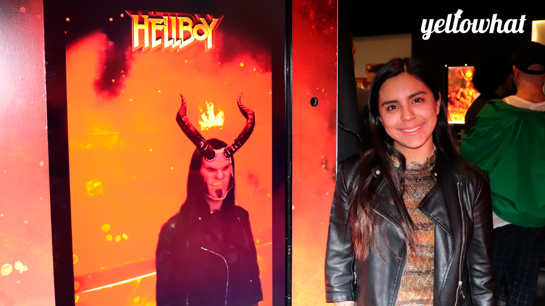 Ar booth Premiere Hellboy