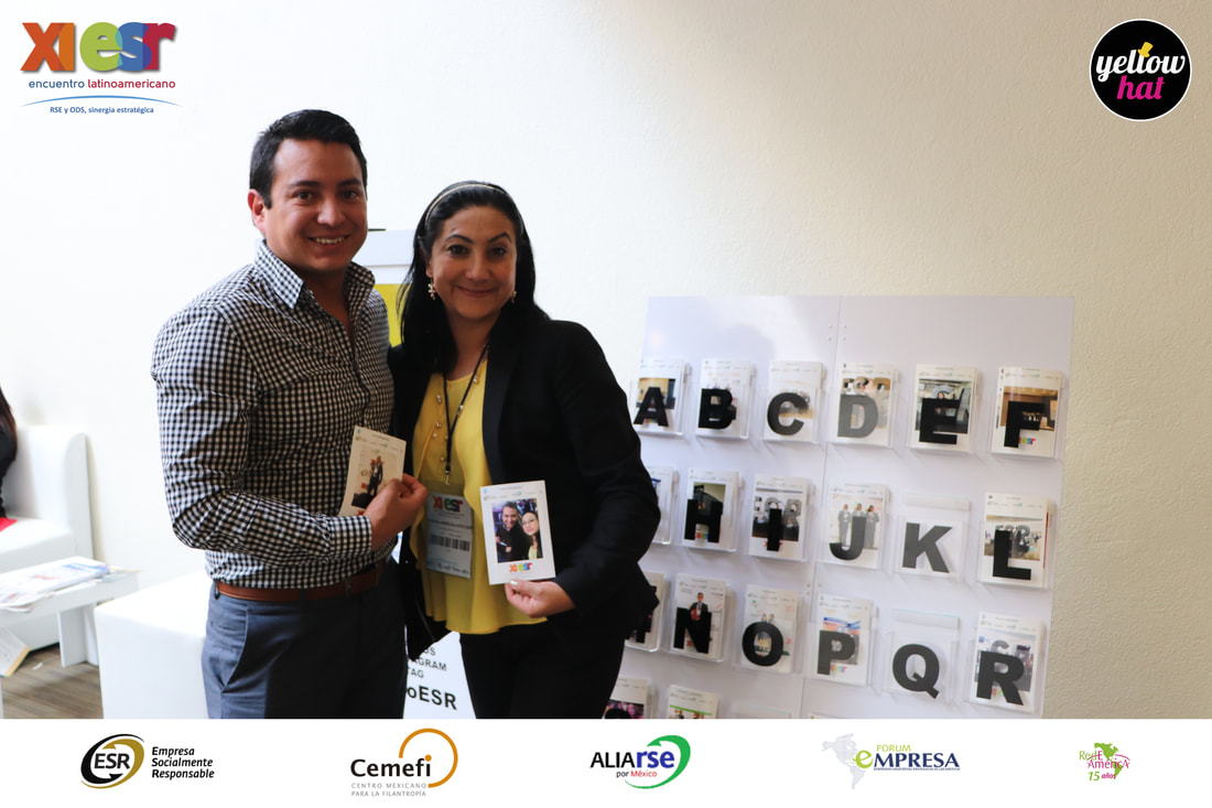 Photo booth XI encuentro latinoameicano de Empresas Socialmente Responsables