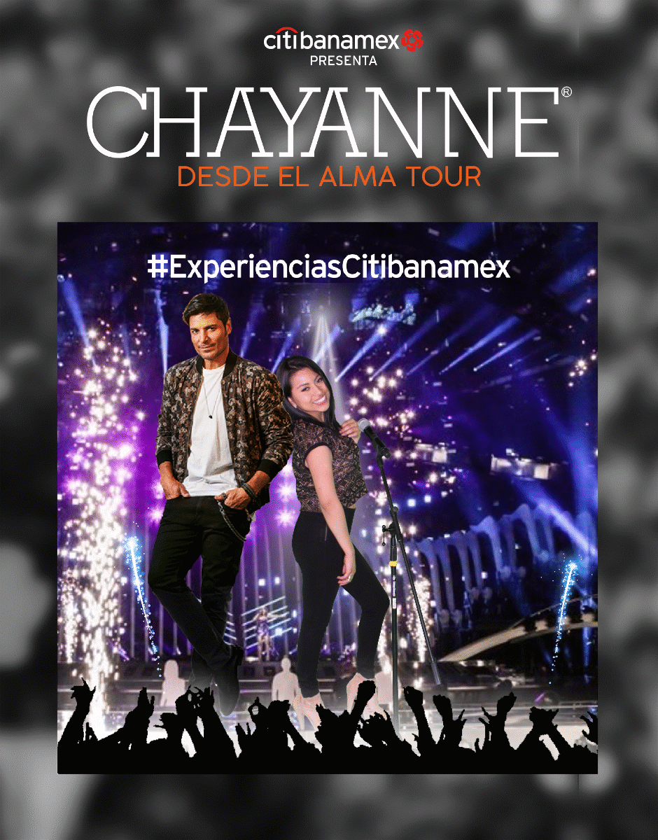 Gif booth Chayanne