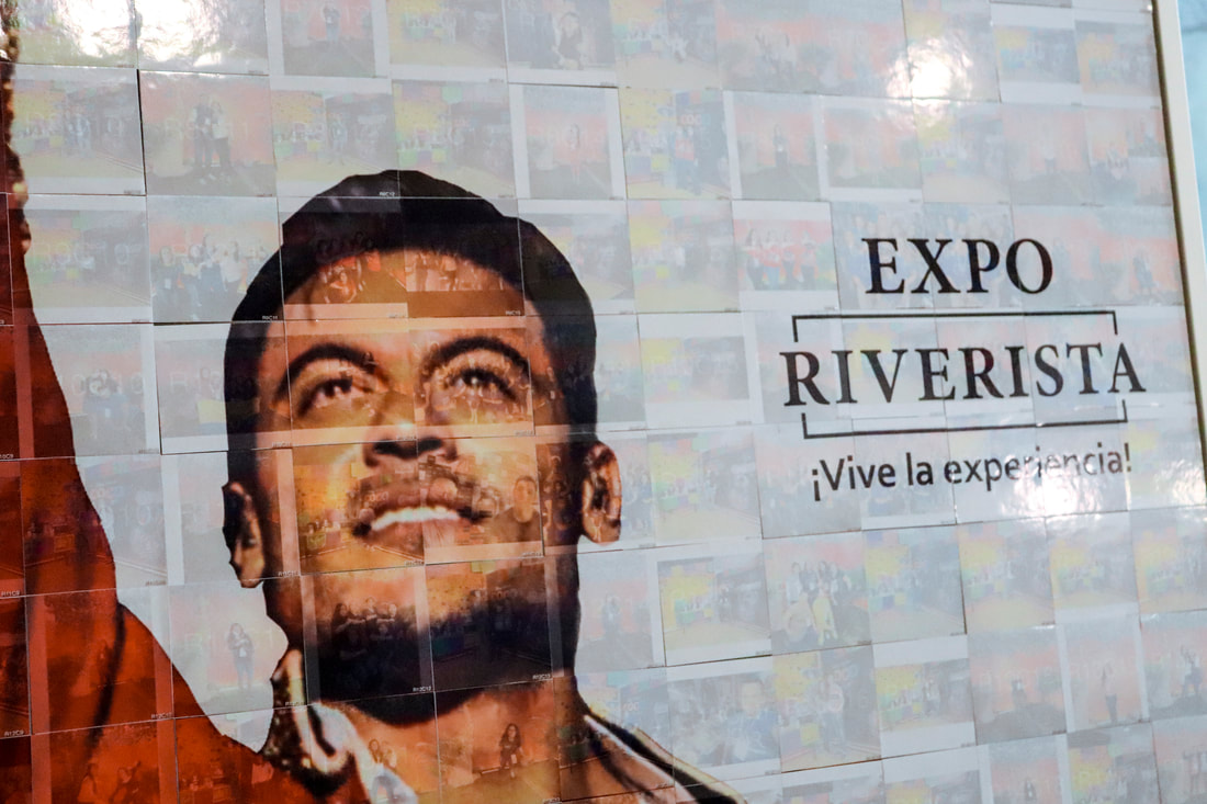 Mosaic wall Expo Riverista
