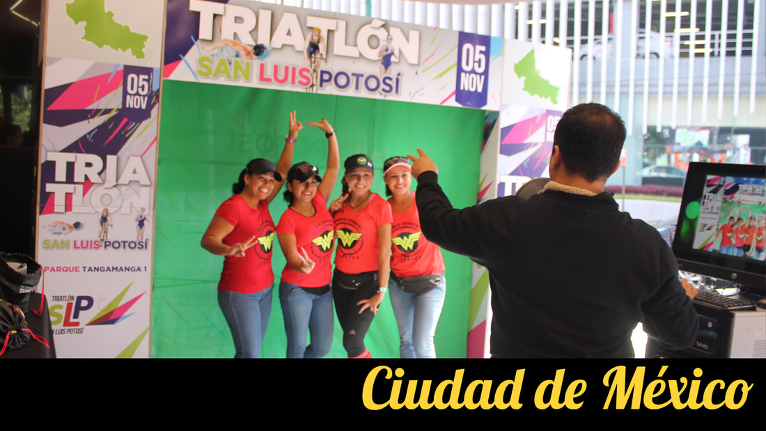 Phot booth en la promoción del Triatlon San Luis 2017