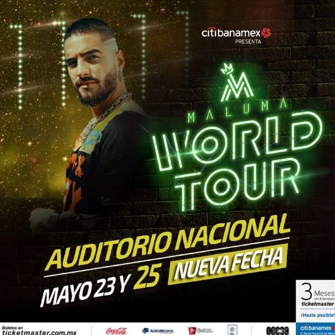  publicidad citibanamex maluma world tour