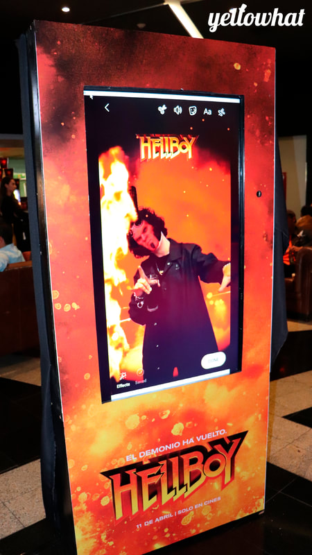 Ar booth Premiere Hellboy